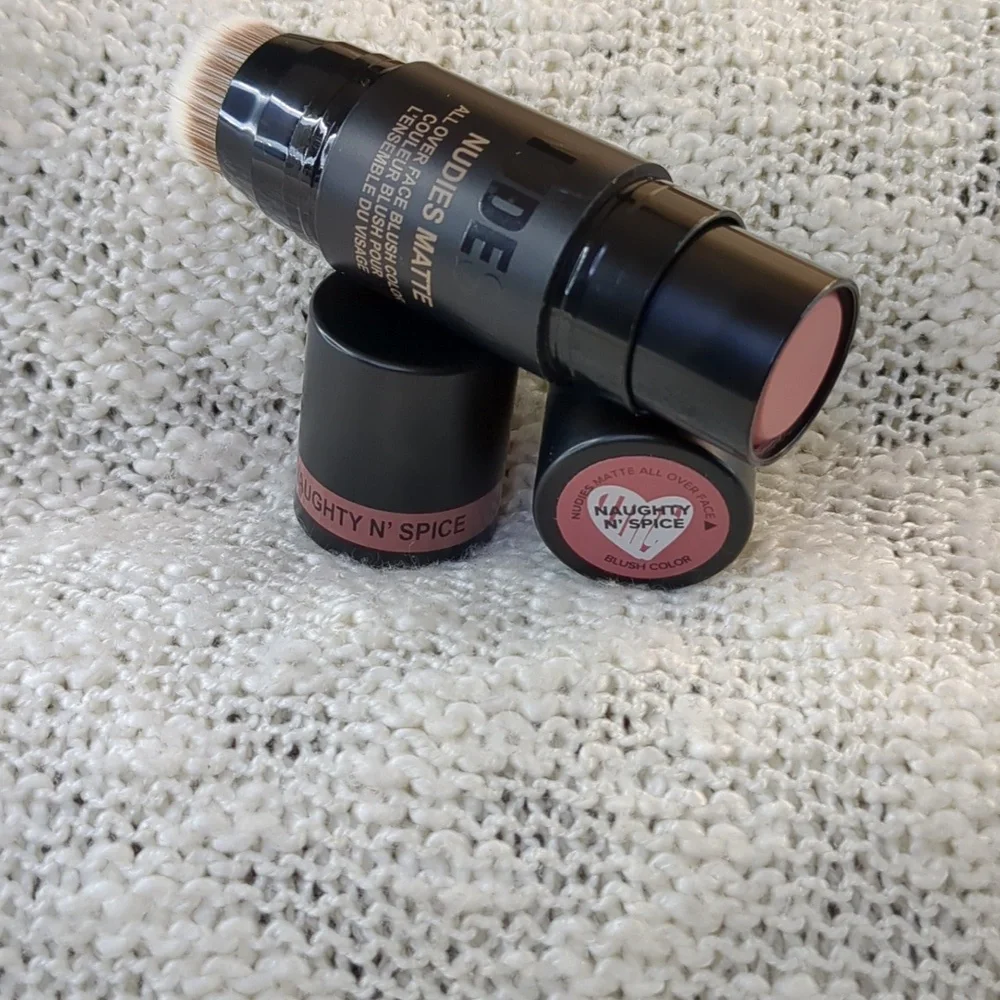 NUDESTIX Nudies Matte Blush Stick in Naughty N' Spice, 7g/0.25oz